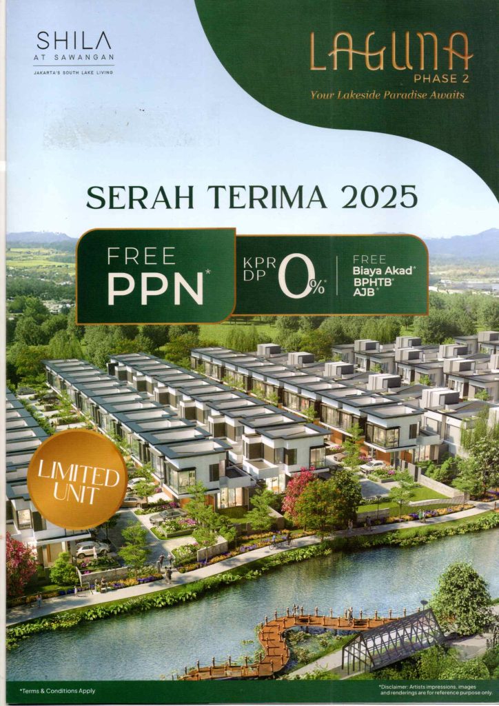 Shila at Sawangan - Properti investasi terbaik
