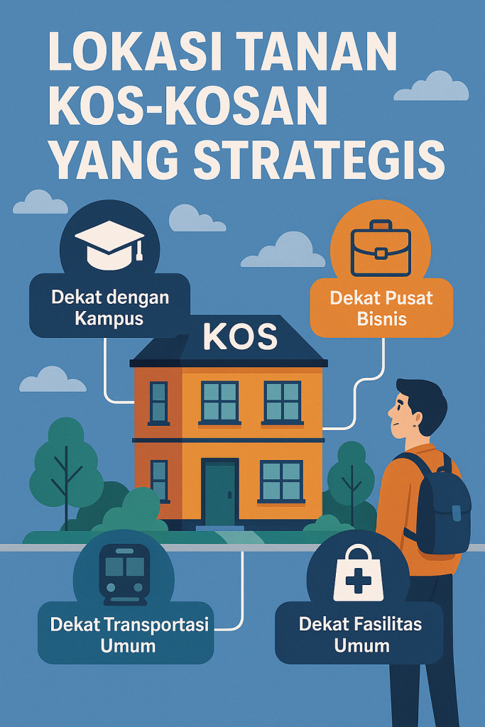 lokasi tanah kos-kosan