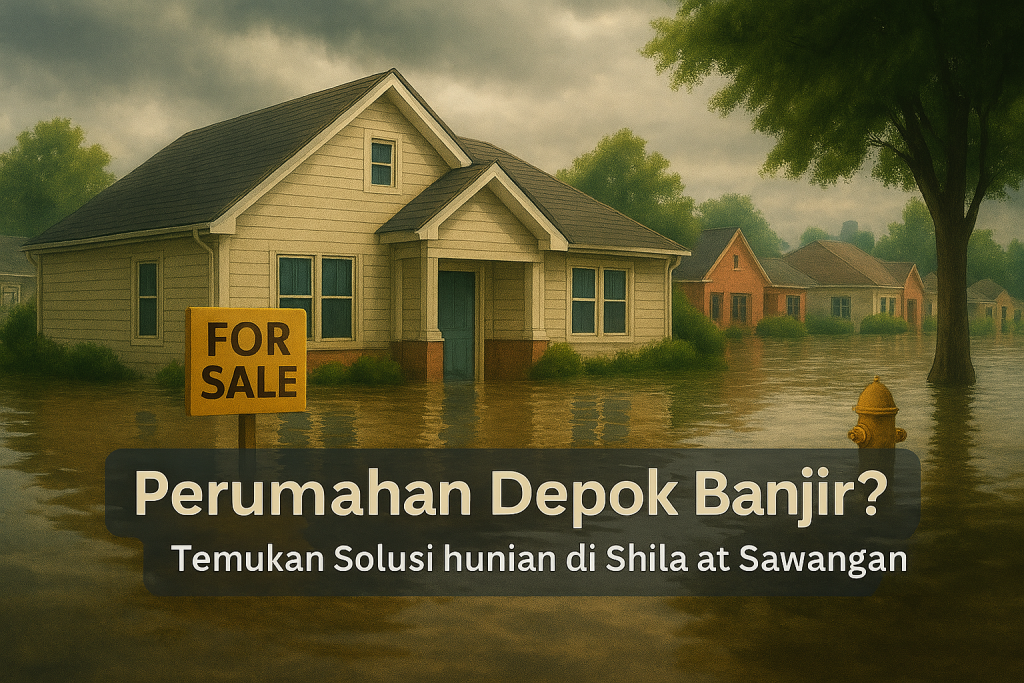 Perumahan depok banjir? Solusi Hunian Aman Shila at Sawangan