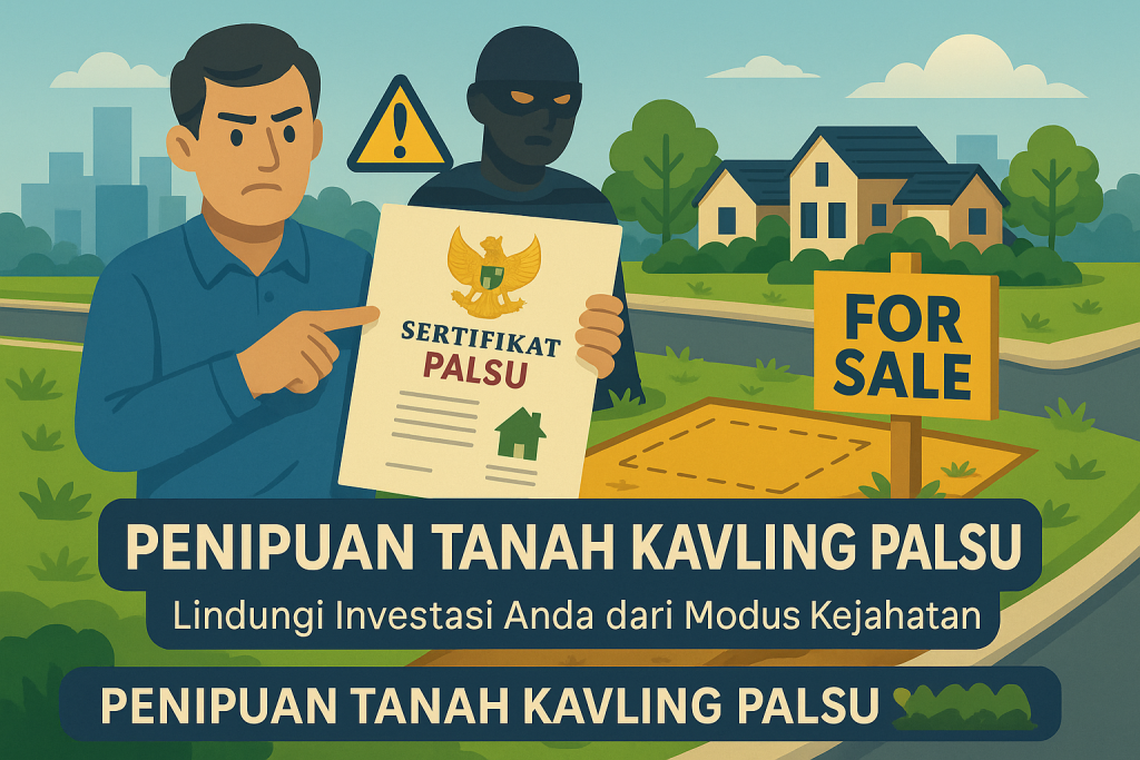 penipuan tanah kavling