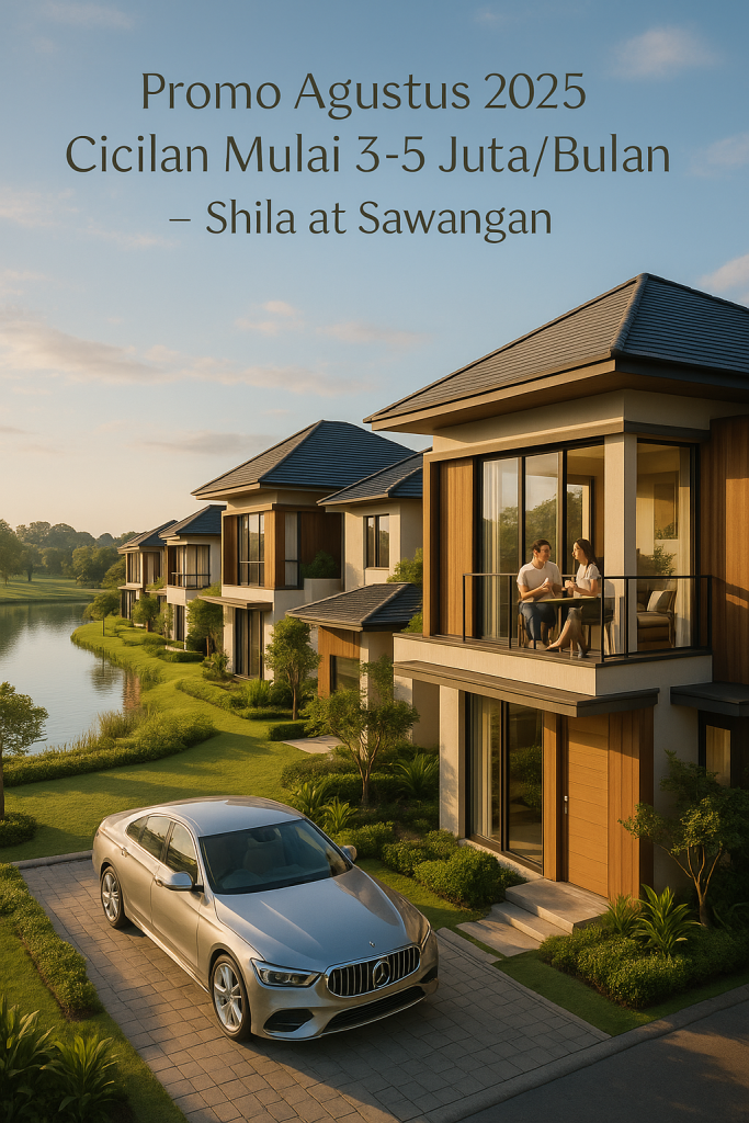 promo agustus 2025 shila at sawangan, shila at sawangan, perumahan depok