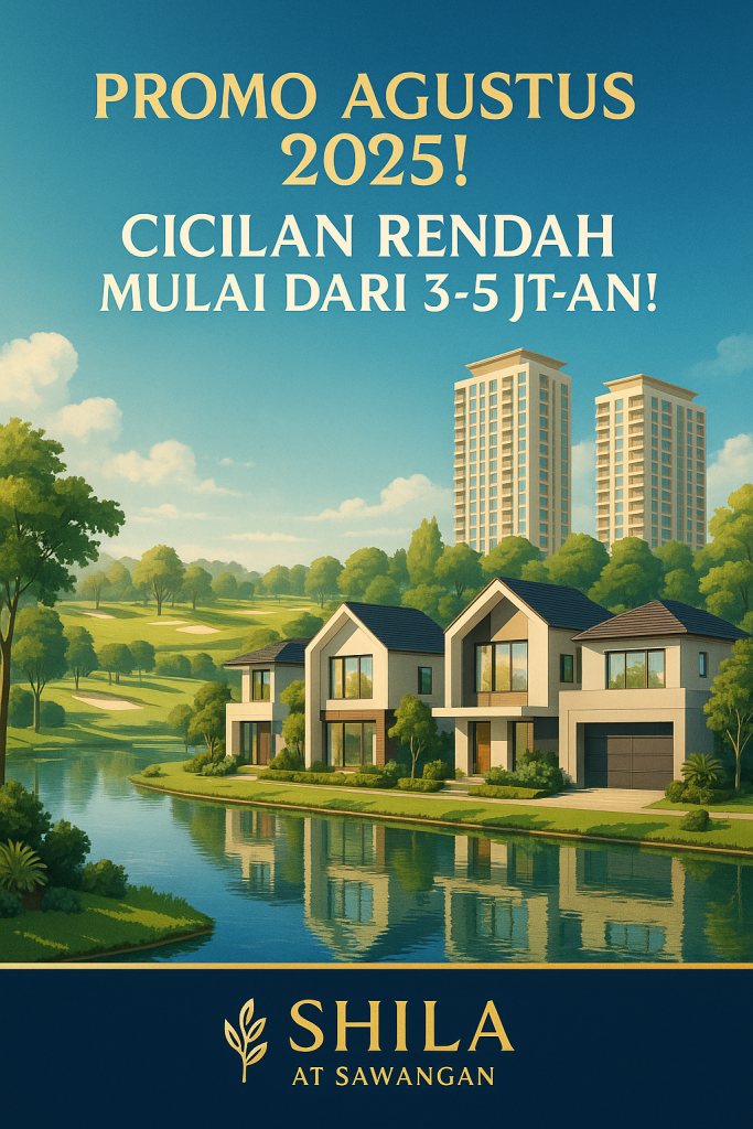 promo 2025 perumahan depok di shila at sawangan