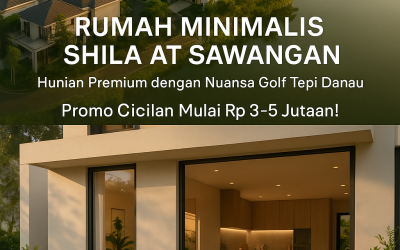 rumah minimalis 2 lantai di shila at sawangan