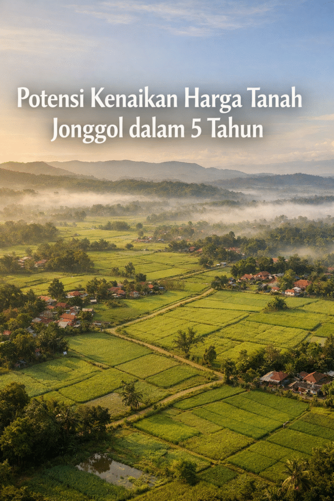 Potensi Kenaikan Harga Tanah Jonggol dalam 5 Tahun, harga tanah jonggol